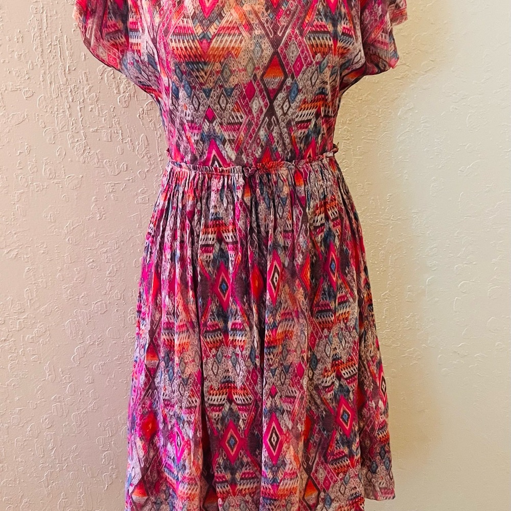 Weston‎ Wear Multicolor Geometric Mini Dress